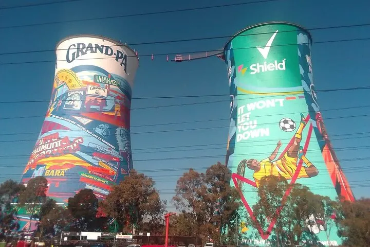 Mandela House on Vilakazi Street in Soweto during a guided visit