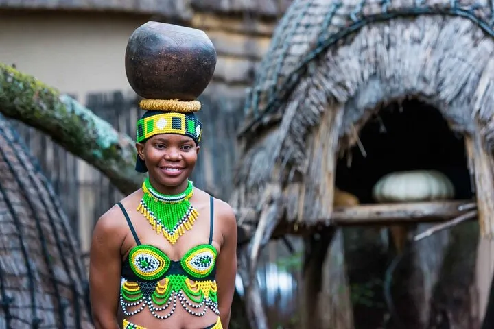 Lesedi Cultural Village homestead tour in the afternoon